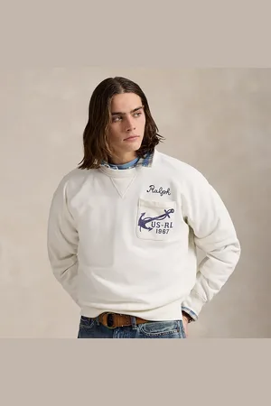 Ralph Lauren Vintage Fit Fleece Graphic Sweatshirt