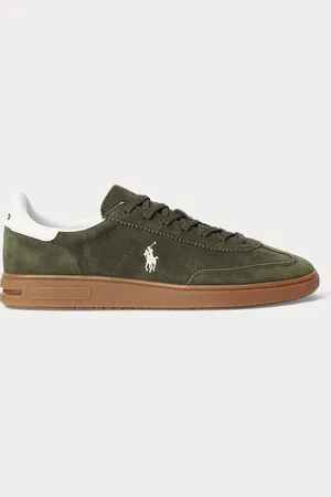 Ralph Lauren Bedford Suede Trainer