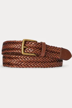 Ralph Lauren Braided Calfskin Belt