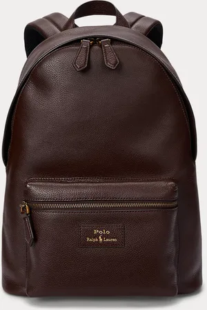 Ralph Lauren Pebbled Leather Backpack
