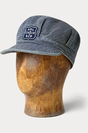 Ralph Lauren Striped Piqué Railman Cap