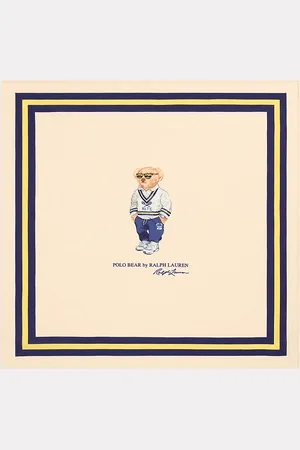 Ralph Lauren Polo Bear Cotton Bandanna