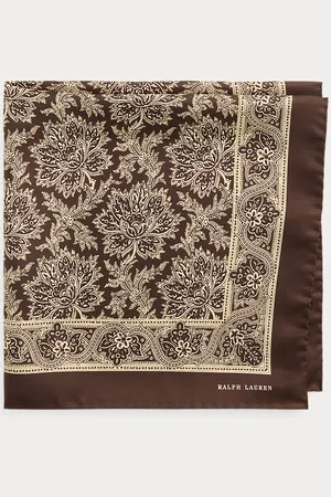 Ralph Lauren Paisley Silk Twill Bandanna