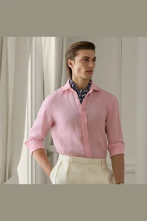 Ralph Lauren Basket-Weave Linen Shirt