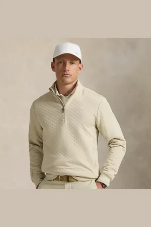 Ralph Lauren Quilted Double-Knit Pullover