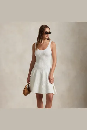 Ralph Lauren Cable-Knit Sleeveless Jumper Dress