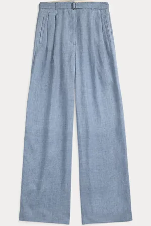 Ralph Lauren Pleated Linen Trouser