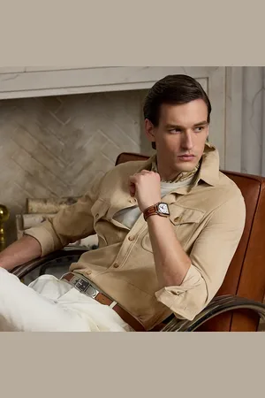 Ralph Lauren Suede Overshirt