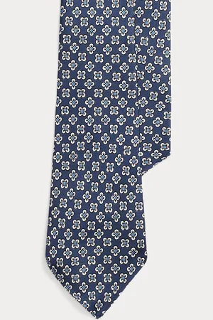 Ralph Lauren Vintage-Inspired Neat Silk Twill Tie