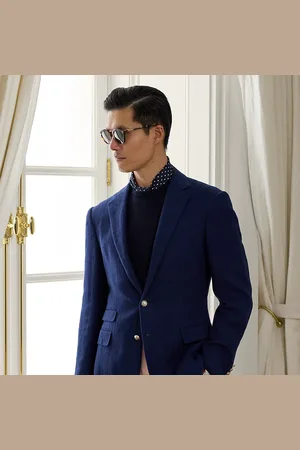 Ralph Lauren Hand-Tailored Wool Gauze Blazer