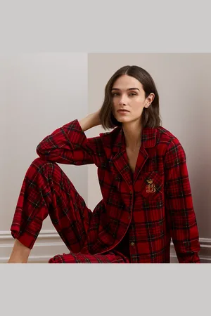 Ralph Lauren Plaid Fleece Sleep Set