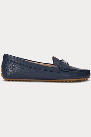 Ralph Lauren Barnsbury Pebbled Leather Driver
