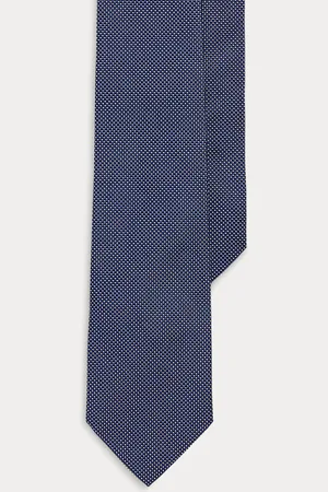 Ralph Lauren Dot Silk Jacquard Tie