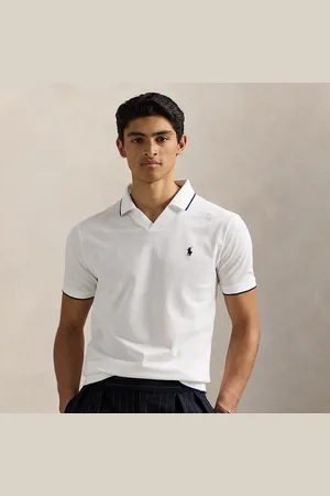 Ralph Lauren Jacquard Mesh Polo Shirt