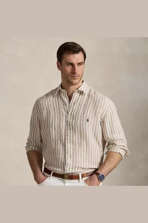 Ralph Lauren Big & Tall - Striped Linen Shirt