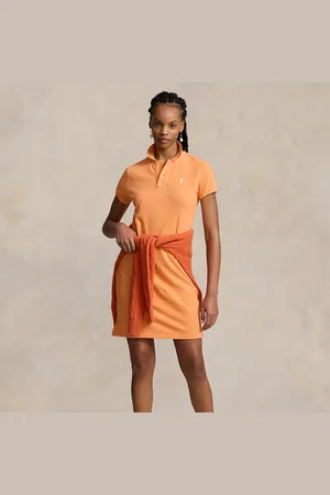Ralph Lauren Cotton Mesh Polo Dress