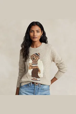 Ralph Lauren Polo Bear Cotton-Blend Jumper
