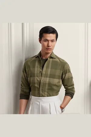 Ralph Lauren Madras-Plaid Shirt
