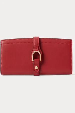 Ralph Lauren Calfskin Welington Long Slim Wallet
