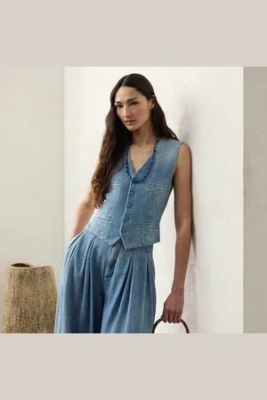 Ralph Lauren Presling Cotton Denim Waistcoat