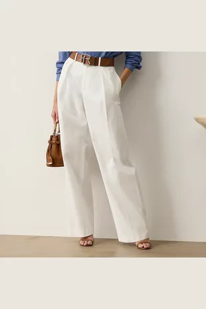 Ralph Lauren Jody Washed Cotton Trouser