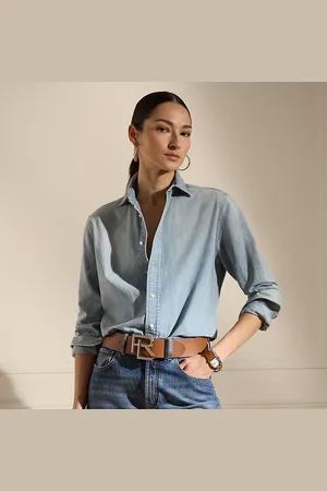Ralph Lauren Adrien Relaxed Fit Cotton Denim Shirt