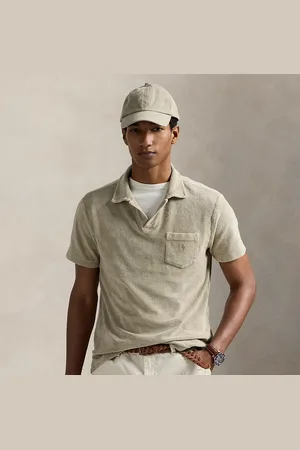 Ralph Lauren Mineral-Dyed Terry Polo Shirt