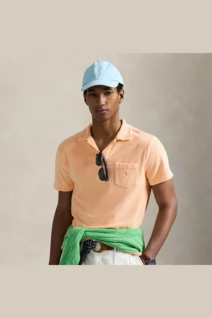Ralph Lauren Mineral-Dyed Terry Polo Shirt
