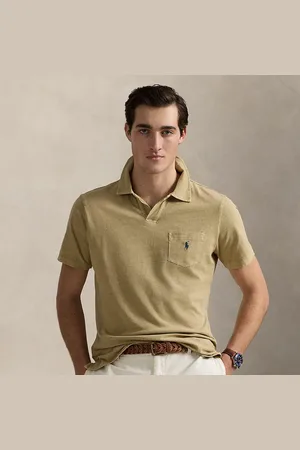 Ralph Lauren Standard Fit Cotton-Linen Polo Shirt