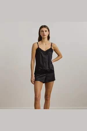 Ralph Lauren Lace-Trim Cami Pyjama Set