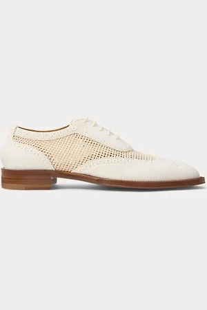 Ralph Lauren Layton 20 MM Mesh & Suede Oxford