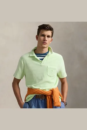 Ralph Lauren Mineral-Dyed Terry Polo Shirt