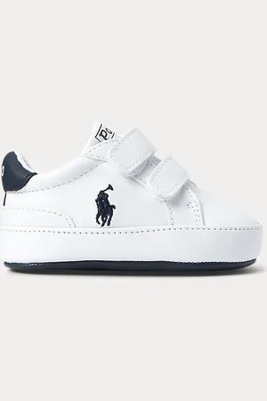 Ralph Lauren Heritage Court Faux-Leather EZ Trainer
