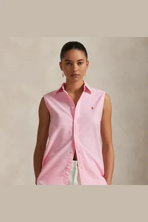 Ralph Lauren Cotton Oxford Sleeveless Shirt
