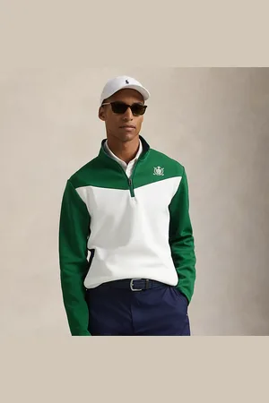 Ralph Lauren Colour-Blocked Double-Knit Pullover