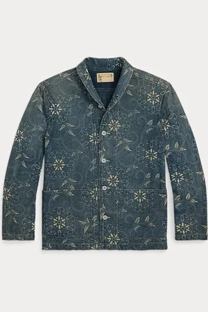 Ralph Lauren Indigo Print Woven Overshirt