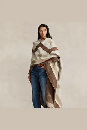 Ralph Lauren PRL x Naiomi Glasses Wool Wrap