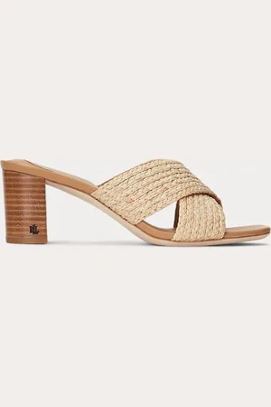 Ralph Lauren Freddi Raffia Sandal