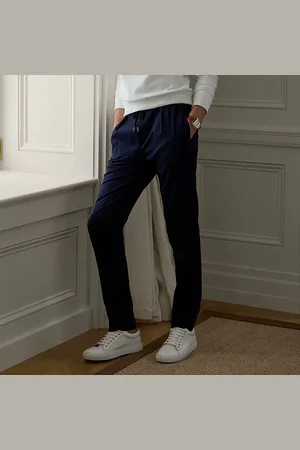 Ralph Lauren Hand-Tailored Stretch Satin Trouser