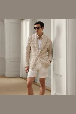 Ralph Lauren Hand-Tailored Linen Dobby Short