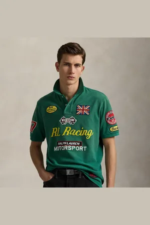 Ralph Lauren Classic Fit Racing Mesh Polo Shirt