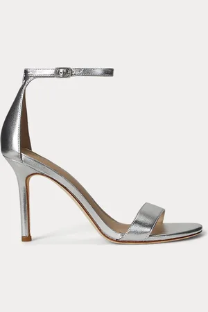 Ralph Lauren Allie Metallic Nappa Leather Sandal