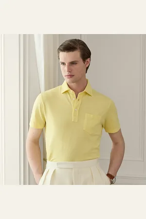 Ralph Lauren Custom Slim Fit Washed Piqu?? Polo Shirt