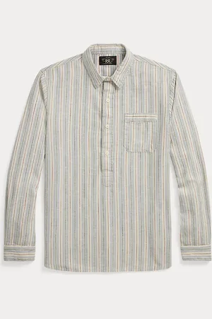 Ralph Lauren Striped Twill Popover Shirt