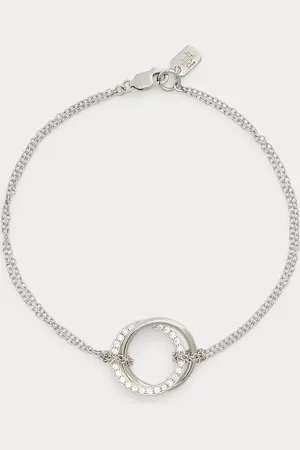 Ralph Lauren Sterling Cubic Zirconia Bracelet