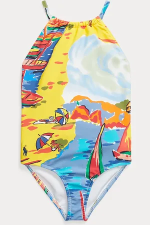Ralph Lauren Riviera-Print One-Piece Swimsuit