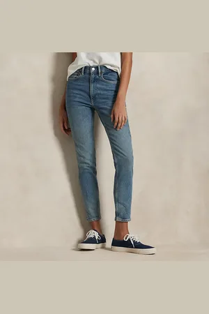 Ralph Lauren High-Rise Super-Slim Jean