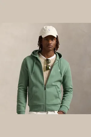 Ralph Lauren Double-Knit Full-Zip Hoodie