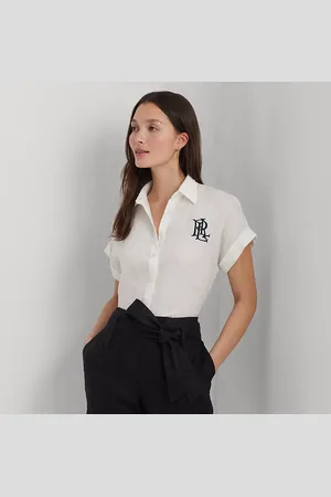 Ralph Lauren Relaxed Fit Linen Short-Sleeve Shirt