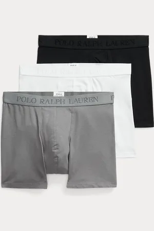 Ralph Lauren Stretch Cotton Boxer Brief 3-Pack